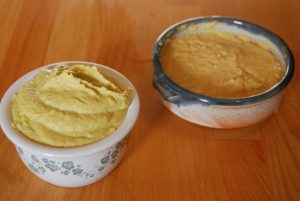 2 plats d'houmous